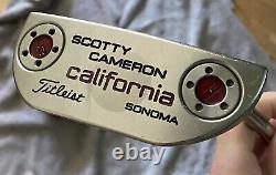 Scotty Cameron California Sonoma 34 Inch Putter NEW Fat Grip