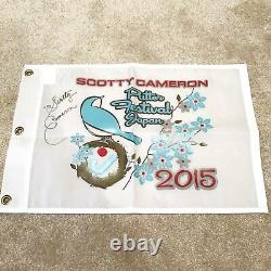 Scotty Cameron Cherry Blossom Pin Flag 2015 M&G Putter Festival Tiffany Circle J