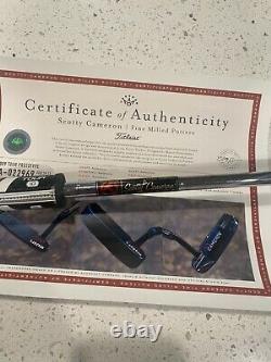 Scotty Cameron Circle T CARBON 009 Tour Prototype Putter COA RARE Classic 34in