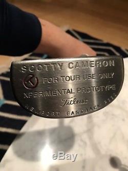 Scotty Cameron Circle T Fastback Xperimental Prototype FTUO 330 Gms 34 Inches