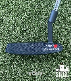 Scotty Cameron Circle T Pro Platinum Newport Tour 36 Putter with Headcover