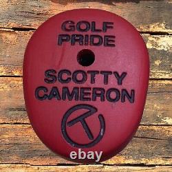 Scotty Cameron Circle T Putter Grip (Red & Black) Pistolini Tour Midsize Grip