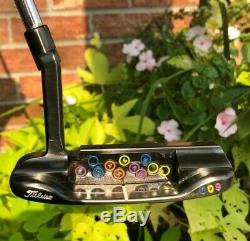 Scotty Cameron Circle T Tour Carbon Beached 009 Hula Loops 350G Putter