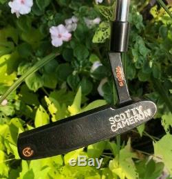 Scotty Cameron Circle T Tour Carbon Beached 009 Hula Loops 350G Putter