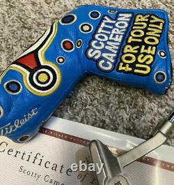Scotty Cameron Circle T Tour Only Pro Platinum Newport II 350g Head w Red Dot