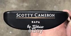 Scotty Cameron Classic Napa Putter MINT RH Tour Black Finish -1995 PPH