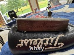 Scotty Cameron Classic Newport 2 Putter 37 Super Stroke Flatso 2.0xl headcover