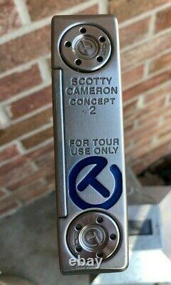 Scotty Cameron Concept 2.5 Tour GSS Circle T Left Hand LH Welded Neck Putter