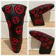 Scotty Cameron Ct Headcover Dancing Circle T Putter Cover Titleist Black Red New