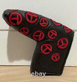 Scotty Cameron Ct Headcover Dancing Circle T Putter Cover Titleist Black Red New