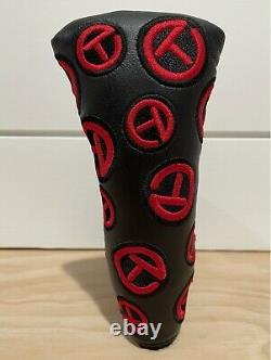 Scotty Cameron Ct Headcover Dancing Circle T Putter Cover Titleist Black Red New