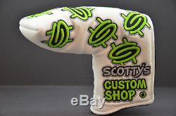 Scotty Cameron Custom Shop BLADE White Dancing Cash is King Putter Head Cover