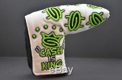 Scotty Cameron Custom Shop BLADE White Dancing Cash is King Putter Head Cover
