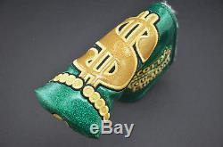 Scotty Cameron Custom Shop Blade Cash is King BLING Putter Head Cover