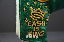 Scotty Cameron Custom Shop Blade Cash is King BLING Putter Head Cover