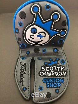 Scotty Cameron Custom Shop Charcoal/Blue Futura X5 Jackpot Johnny Putter Cover