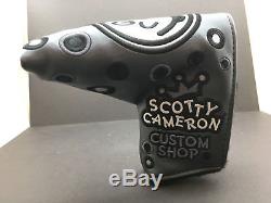 Scotty Cameron Custom Shop Charcoal/Gray GoLo Jackpot Johnny Putter Cover
