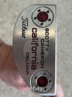 Scotty Cameron Del Mar putter. Free Shipping, Right Hand. BRAND NEW Head Cover