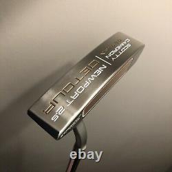 Scotty Cameron Detour Newport 2.5 Chris Finch TeCu Insert 34 Inch