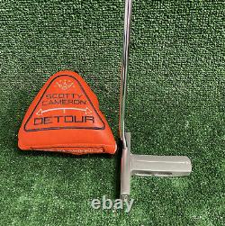 Scotty Cameron Detour Putter 35 Beautiful Condition. With Headcover Lefty