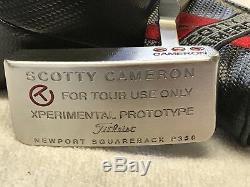 Scotty Cameron For Tour Use Only Xperimental Proto. Newport Squareback Circle T