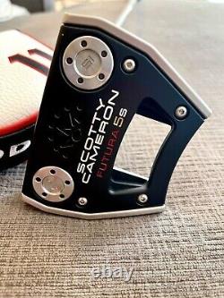 Scotty Cameron Futura 5s Putter. Straight Center Shaft. 34 Inches. Mint