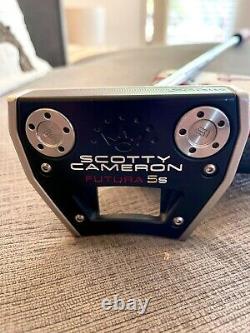 Scotty Cameron Futura 5s Putter. Straight Center Shaft. 34 Inches. Mint