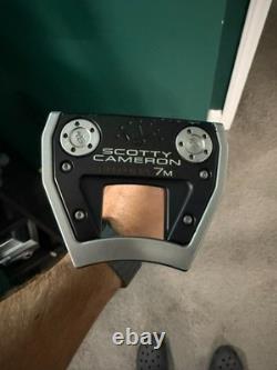 Scotty Cameron Futura 7m Putter 34 with HC & Brand New Super Stroke Grip
