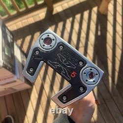 Scotty Cameron Futura X5 putter, 35 inches with new SuperStroke 2.0 grip