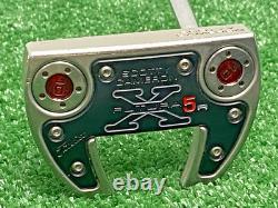 Scotty Cameron Futura X 5R Putter RH Steel 34 New Karma Big Softy 1.3 Grip Nice