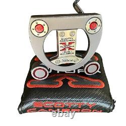 Scotty Cameron Futura X Dual Balance Putter 38 Studio Re-gripped with Headcover