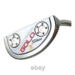 Scotty Cameron GOLO 3 Titleist Putter 33 RH 3 Dot Steel Shaft with SC Headcover