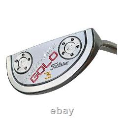 Scotty Cameron GOLO 3 Titleist Putter 33 RH 3 Dot Steel Shaft with SC Headcover