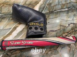 Scotty Cameron GOLO 7 Putter With Original Head Cover 32''-Super Stroke Grip
