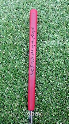 Scotty Cameron Golo 3 Putter 34 Scotty Cameron Red Pistol Grip +hcvr