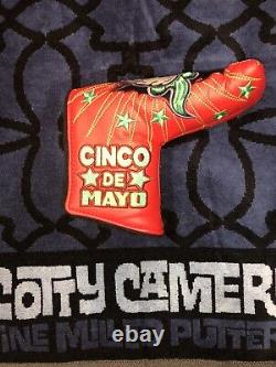 Scotty Cameron Headcover Cinco De Mayo El Jefe Putter Cover