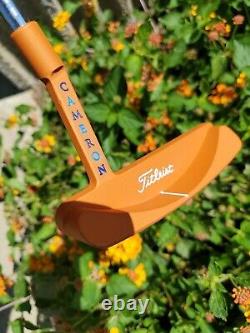 Scotty Cameron Laguna Mid Slant Pro Platinum Putter 35.5 Orange Crush SC Slim