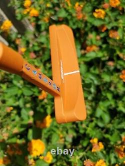 Scotty Cameron Laguna Mid Slant Pro Platinum Putter 35.5 Orange Crush SC Slim