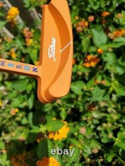 Scotty Cameron Laguna Mid Slant Pro Platinum Putter 35.5 Orange Crush SC Slim