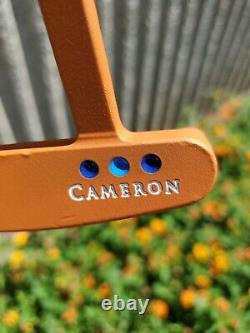 Scotty Cameron Laguna Mid Slant Pro Platinum Putter 35.5 Orange Crush SC Slim