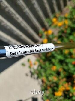 Scotty Cameron Laguna Mid Slant Pro Platinum Putter 35.5 Orange Crush SC Slim