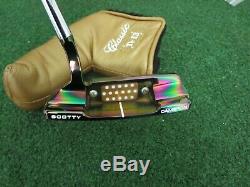 Scotty Cameron Limited Release Teryllium Ten Newport 2.5 34 putter withheadcover