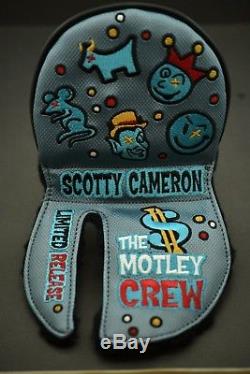 Scotty Cameron MOTLEY CREW Limited Edition Custom Shop RH Futura X5 Putter Cover