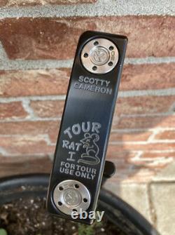 Scotty Cameron Masterful Circle T Black Out Tour Rat Prototype Putter