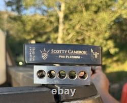 Scotty Cameron Milspec Newport 33/350G Blued Carbon Steel WithHC