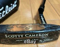 Scotty Cameron NEWPORT TWO Tel3 Sole stamp Putter Titleist Golf Japan 35 F/S NEW