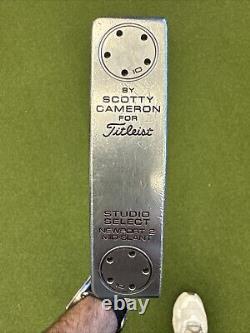 Scotty Cameron Newport 2 Mid- Sland Studio Select 35 Right Hand Used