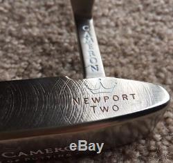 Scotty Cameron Newport 2 Milled Putter, 35in. Excellent Condition, Tiger Woods