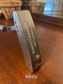 Scotty Cameron Newport 2 Pro Platinum RH 35 with Headcover