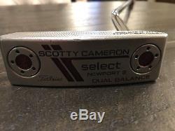 Scotty Cameron Newport 2, Select, Dual Balance Putter